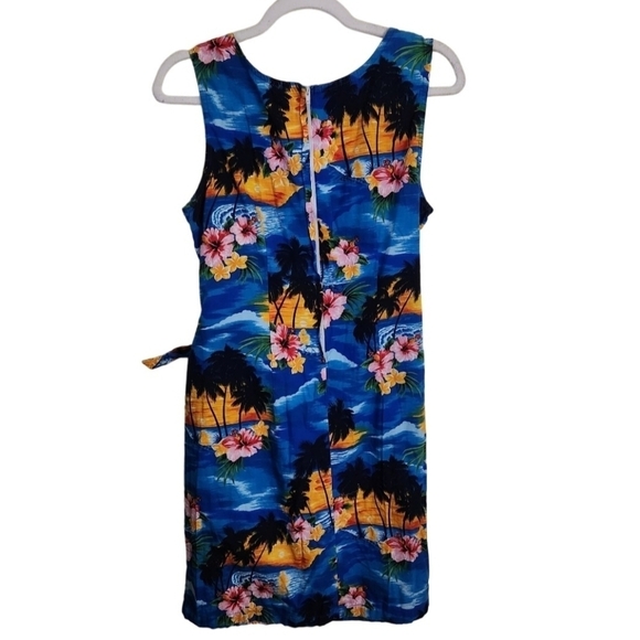 Pacific Legend Blue Pacific Sarong Dress Size XL - Picture 3 of 6